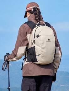 CAMEL CROWN Lightweight Hiking Backpack, Portable Outdoor Daypack, Suitable For Cycling, Hiking, Climbing And Travel - Off White - View 1