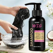 GSWP Sampo Wig 100ml. Membersihkan wig dan menghaluskan helai rambut, mengurangi rambut kusut dan mengembang, membuat rambut lembut, berkilau, dan mudah diatur. Cocok untuk semua jenis wig. - 100 ml - View 7