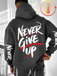 Tween Boy Fun Graphic Print Sweatshirt, Warm & Comfortable Thermal Lined Pullover Sweatshirt For Autumn/Winter - Dark Grey - View 1