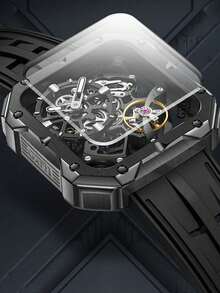 POEDAGAR Mechanical Watch Multifunction Waterproof Tourbillon Fashion Luxury Men's Watch Export Hot-Selling Wristwatch - Multicolor - View 4