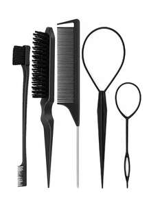 11PCS Lace Wig Styling & Care Set With Fine Mist Spray Bottle, Wig Care Spray, Leopard Paddle Brush, Edge Brush, Styling Comb, Hair Clips And Loop Styling Tools For Professional Salon And Home Wig Maintenance - 100ml - View 10