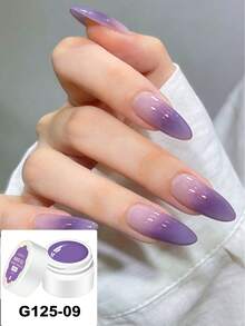 LIMEGIRL 16 Colors 5g UV/LED Gradient Painting Gel, Removable, High Color Saturation, Suitable For Beginners, Can Create Gradient Blending, Halo, French Manicure, Suitable For Home DIY And Nail Salon - Multicolor - View 12