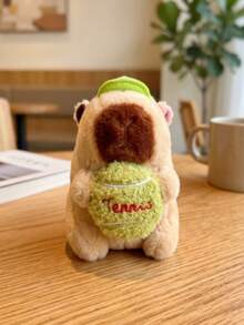 Gantungan Kunci Boneka Capybara Lembut, Boneka Capybara Lucu Realistis, Liontin Capybara, Hiasan Tas Ransel, Hadiah Ulang Tahun, Boneka Plush, Capybara Merah Muda, Hadiah Pesta Anak, Dekorasi Ulang Tahun - MultiWarna - View 18