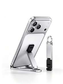 Dudukan Ponsel Lipat Portabel, Desain Gantungan Kunci dengan Klip, Dudukan Ponsel Mini untuk Meja, Desain Ringkas, Ringan, dan Berukuran Saku untuk Rumah dan Kantor, Cocok untuk Semua Ponsel Pintar dan Tablet, Penyimpanan Meja yang Stabil dan Anti Selip, Penting untuk Penggunaan Sehari-hari di Kantor dan Rumah, Aksesori Dudukan Ponsel Meja Portabel untuk Perjalanan - Dudukan ponsel portabel - View 13