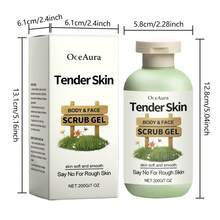 OceAura 200G Exfoliating Gel, Gentle Cleansing And Exfoliating, Cleanses And Purifies Pores, Moisturizing And Nourishing Without Drying, Suitable For All Skin Types - Mint Green - View 7
