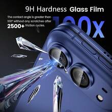 Yezodawee 1pc [2026 New] 9H Tempered Glass Camera Lens Protector, Compatible With IPhone DUO 18 Pro Max/18 Pro, Metal Frame, Ultra-Thin High Definition Transparent, Waterproof Anti-Fingerprint Anti-Scratch, Full Coverage, Bubble-Free Easy Installation, Compatible With Phone Cases, High-End Phone Accessories For Tech Enthusiasts (Blue) - Blue - View 5