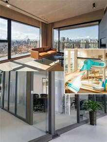 1pc Double-Sided Heavy Duty Magnetic Window Cleaner, With Safety Rope And Anti-Pinch Design, Suitable For 3-10mm Thick Glass, Cleaning Tool For High-Rise Buildings/Balconies/Homes/Offices Windows, With ABS Handle And Brush Set, Suitable For Indoor And Outdoor Windows - Cleaner - View 6
