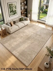 1pc Dark Ink Print Living Room Rug, Suitable For Kitchen, Dining Room, Bedroom, Room Holiday Decor, Indoor/Outdoor, Office, Lobby, Non-Slip Doormat, Bathroom Rug, Hallway, Study Gaming Area Rug - Mocha Brown - View 19
