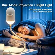 Proyektor Langit Berbintang USB Lensa Acak 3/12, Kecerahan Dapat Diatur, Cocok Untuk Interior Mobil, Rumah, Kamar Tidur, Lampu Malam, Menciptakan Pencahayaan Suasana Galaksi - G303 - View 9