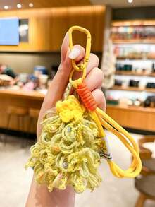 1pc Christmas Tree Keychain Pendant Christmas Bag Charm Small Gift - Multicolor - View 13