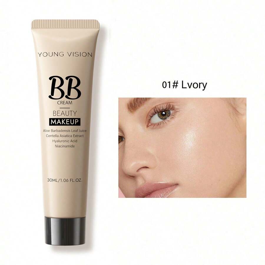YOUNG VISION Long-Wearing BB Cream, Oil Control Concealing Foundation - 102 Ivory - View 1