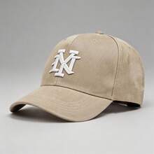 1 Pc Men's Gothic Letter NY Embroidered Fashion Baseball Cap, Adjustable Design, Suitable For Outdoor Activities, Travel, And Running - Multicolor - View 6