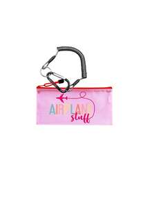 Holiday Travel Organizer Bag, Anti-Theft Chain Wallet, Passport Holder, Cable Organizer, Cosmetic Bag, Coin Purse, Mesh Design For Easy Access - Multicolor - View 13