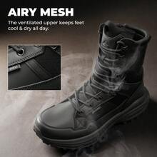 Men Military & Tactical Boots - Black - View 8