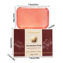 YURHERSU Persimmon Soap Gentle Cleansing Facial Soap Moisturizing Bath Soap - Persimmon Soap - View 11