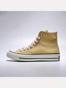 Converse Unisex Chuck Taylor 70S SEASONAL Canvas High-Top Sneakers A10526C - Yellow - View 1