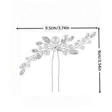 1pc Shiny Elegant Party Iron Hair Stick Bridal Wedding Hair Accessory For All Seasons - Color - View 10