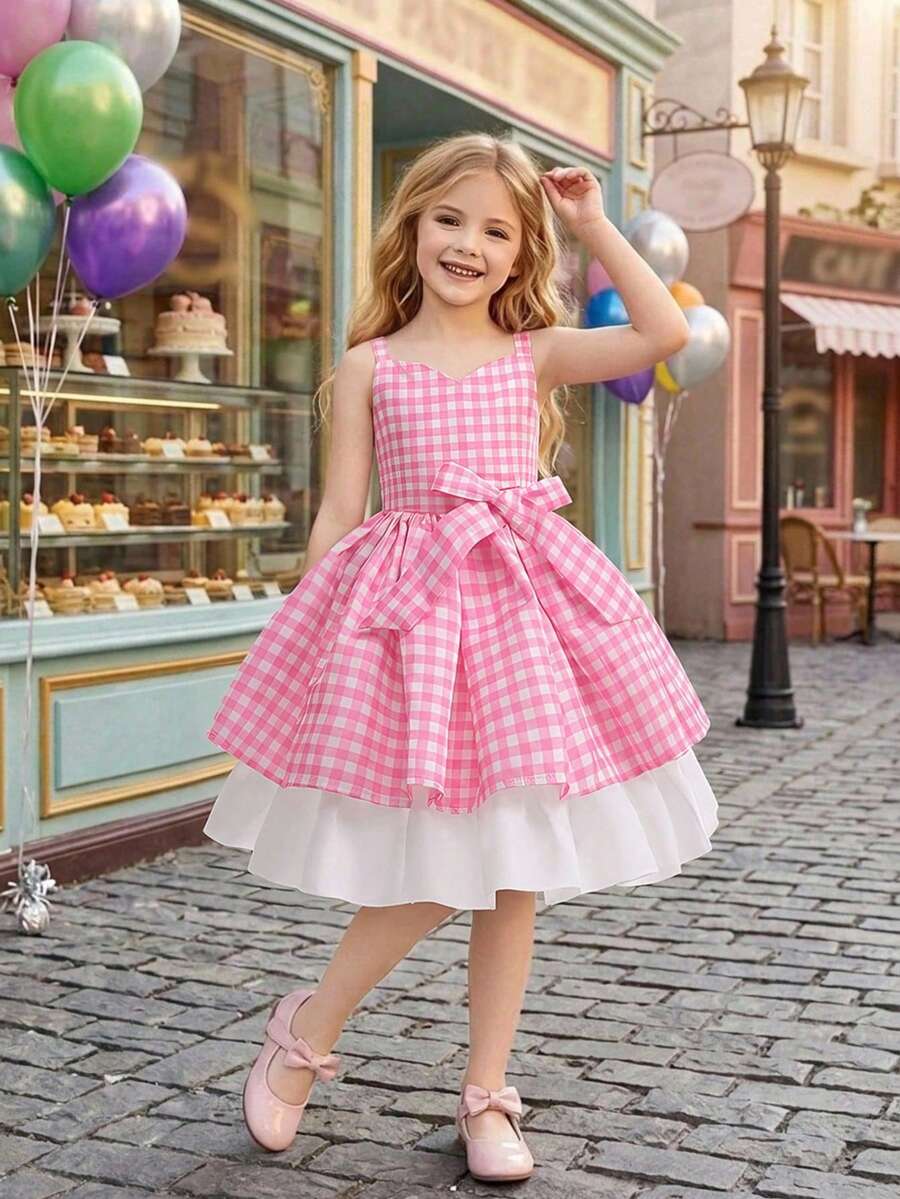 Vestido de Princesa Elegante para Raparigas Jovens com Alças Finas ...