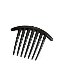 3/1pc French Style Hair Comb, Women's Bun Styling Tool, INS Style, Essential For All Seasons, Suitable For Commute/Date/Daily Fashion Hair Accessory - Multicolor - View 2