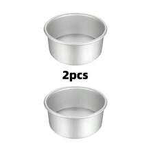 4 Inch Round Chiffon Cake Pan With Removable Bottom Aluminum Baking Pan, Non-Stick Aluminum Baking Mold For Chiffon Cake, Suitable For Making Pastries - Multicolor - View 10