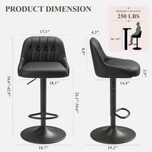 Barstools - Black - View 4