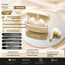 Lenovo EP215 True Wireless Earbuds Bluetooth 5.4 In Ear Touch Control Call Noise Reduction Low Latency Gaming Earphones For Daily Sports Gaming Android IOS - View 14