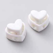 10pcs/Set Knitted Needle Caps, With Hollow Needle, Heart-Shaped Plastic Rope And Spring-Loaded Needle Caps, Suitable For Hand Knitting - Multicolor - View 7