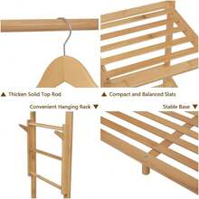 Outdoor Storage Box, Cabinet, And Shelf - Clothes Haning Rack - View 2
