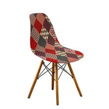 1/2/4/6pcs Christmas Print Shell Chair Covers Elastic Chair Covers For Home, Hotel, Restaurant Chairs, Casual Armless, Suitable For Kitchen, Office, Dining Room And Living Room - Multicolor - View 34