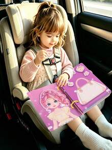 1 Buah Buku Aktivitas Stiker Boneka Kertas Modis DIY untuk Anak Perempuan, Mainan Stiker Boneka Kertas Modis yang Dapat Digunakan Kembali untuk Anak Perempuan, Mainan Kerajinan Aktivitas Edukasi Keterampilan Motorik Halus, Hadiah Ulang Tahun dan Natal untuk Anak Usia 3+ Tahun - MultiWarna - View 8