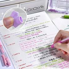 12pcs Fluorescent Gel Pen Set, 0.7mm Medium Tip, Random Colors, Retractable With Clip, Suitable For Professional Art Painting, Illustration And Journaling, Back To School Office Supplies - A - View 10