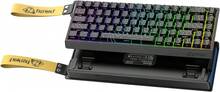 ATTACK SHARK*FREEWOLF S68 Keyboard Gaming 68 Tombol, Keyboard Berkabel Kompak 60%, Tutup Tombol PBT dengan Legenda Samping, Saklar Membran Senyap, Lampu Latar RGB 16 Juta Warna, Desain Ergonomis, USB untuk PC & Mac - View 8