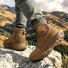 Men Military & Tactical Boots - Camel - View 6