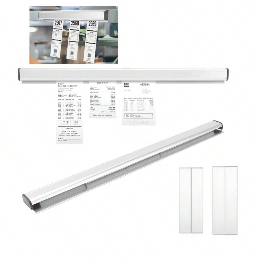 Recipe Stand & Recipe Holder - Silver - View 1