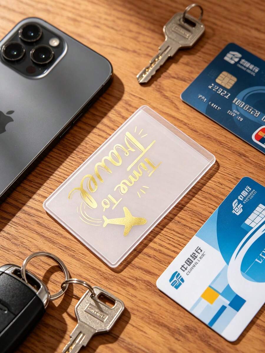 Transparent Waterproof Medical/Credit Card Sleeve,Airplane Theme Clear Pvc Sleeve,New Medicare Card Holder Protector Sleeves, Credit Card Protector