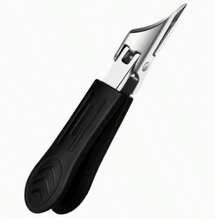 1/3pcs Super Sharp Oblique Soft Handle Nail Clippers Large Opening Nail Clippers Sharp Tip Anti-Splash Groove Nail Clippers Thick Toe Nail Clippers Stainless Steel Material Function Angle Super Sharp Blade Nail Clippers - A - View 12