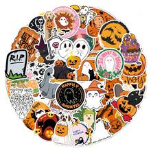 50pcs Halloween Graffiti Stickers For Luggage, Laptop, Scooter, Car Decoration - Multicolor - View 5