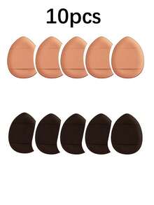 6pcs Finger Makeup Sponge Puff, Mini Thumb Size Cushion Concealer Tip Sponge Puff,Giveaways,Travel,Cheap Stuff,Travel Essential - Multicolor - View 15