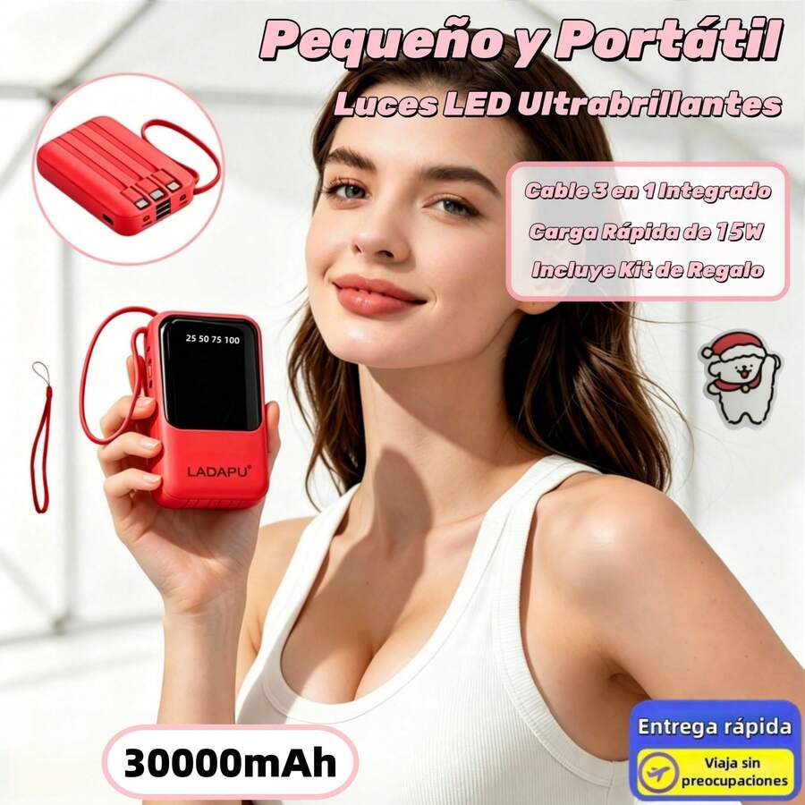 Power Bank - Red - View 1