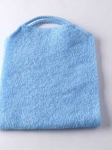 1pc African Loofah Sponge, African Exfoliating Bath Back Massager, Bath Loofah Body Scrub Brush With Hanging Rope, African Exfoliating Loofah With Rope Handle, Long Bath Sponge For Men And Women, Makes Skin Smoother And Cleaner, Multi-Functional Exfoliating Face Towel, Elastic Back Massager - Multicolor - View 15