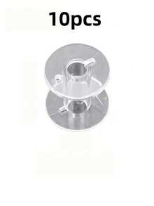 20pcs/10pcs/1pc, Sewing Machine Bobbins, Transparent Plastic Sewing Thread Spools - Suitable For Sewing Machines And Hand Sewing Projects! Plastic Bobbin Lock Core, Sewing Machine Bobbin 2518P Multi-Function Thickened Version - Upgraded Version - View 8