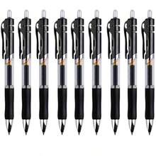 12pcs Kawaii Gel Pen Set, Extra-Fine Point 0.5Mm, Retractable Plastic Balls, Round Body, Black/Blue/Red Ink, For School And Office Stationery - A - View 13