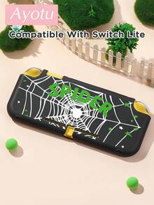 Ayotu Halloween Spider Web & Star Pattern Protective Case, Compatible With Switch, Compatible With New Switch 2 (2025)/Switch NS/Switch OLED, Can Be Installed On Dock Without Removing Protective Case, Universal Game Controller Protective Cover, Switch Game Accessories, Anti-Drop, Anti-Slip, Anti-Scratch, Fashionable And Beautiful, Suitable For Autumn/Christmas/Back To School/Winter/Easter/Birthday Gift/Halloween And Other Occasions. - View 15