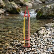 1 Pack Portable Quick-Dry Fishing Keepnet High-Density Nylon Fish Basket Scratch-Resistant Multi-Ring Wading Net For Stream Wild-Fishing Crucian Carp 15x80cm - Multicolor - View 7