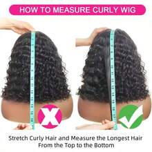 Kinky Curly Half Wig Human Hair Kinky Curly 180 Density Wear And Go Glueless Black Hair Wig 3 In 1 Seamless Flip Over With Drawstring Beginner Friendly Wig For Women - Natural Black - View 8