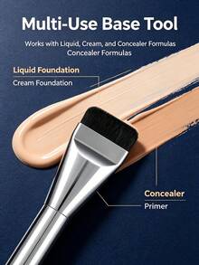 14 Pcs Professional Makeup Brush Set, Foundation Brush, Blush Brush, Eyeshadow Brush, Eyebrow Brush, Contour Brush, Powder Brush, Complete Makeup Tools Kit, Travel Essential - Black - View 5