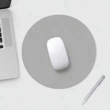 1/2Pcs Circular Mouse Pads, Ultra Thin Waterproof PVC Leather Mouse Pad,Stitched Edges,Works For Computers, Laptop,All Types Of Mouse Pad, Office/Home(22x22cm,8.66"X8.66") - Multicolor - View 16