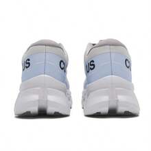 Men Knit Mesh Running Sneakers, Segmented Cushion Thick‑Sole Athletic Shoes, Breathable Shock‑Absorbing Casual Trainers Multi‑Colors Plus Size 39‑45 - Light Grey - View 3