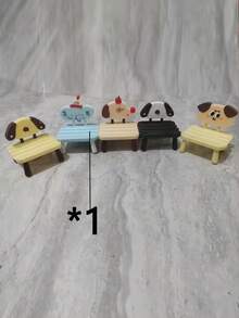 1pc Cute Cartoon Phone Stand, Creative Stool Design, Suitable For Phone Or Tablet, Upright Phone Holder, Phone Decoration, Phone Stand, Gift, Graduation Gift, Home Decor, Room Decor - Multicolor - View 10