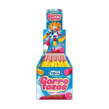 Vidal Garrotazos Colores | Esponjitas Cubiertas de Chocolate 150 Unidades - 1 pc - Ver 2